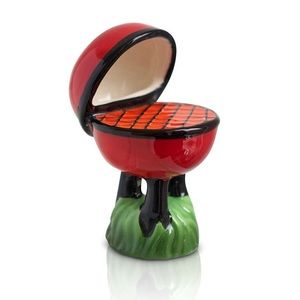 Nora Fleming Hot Stuff Grill Mini New